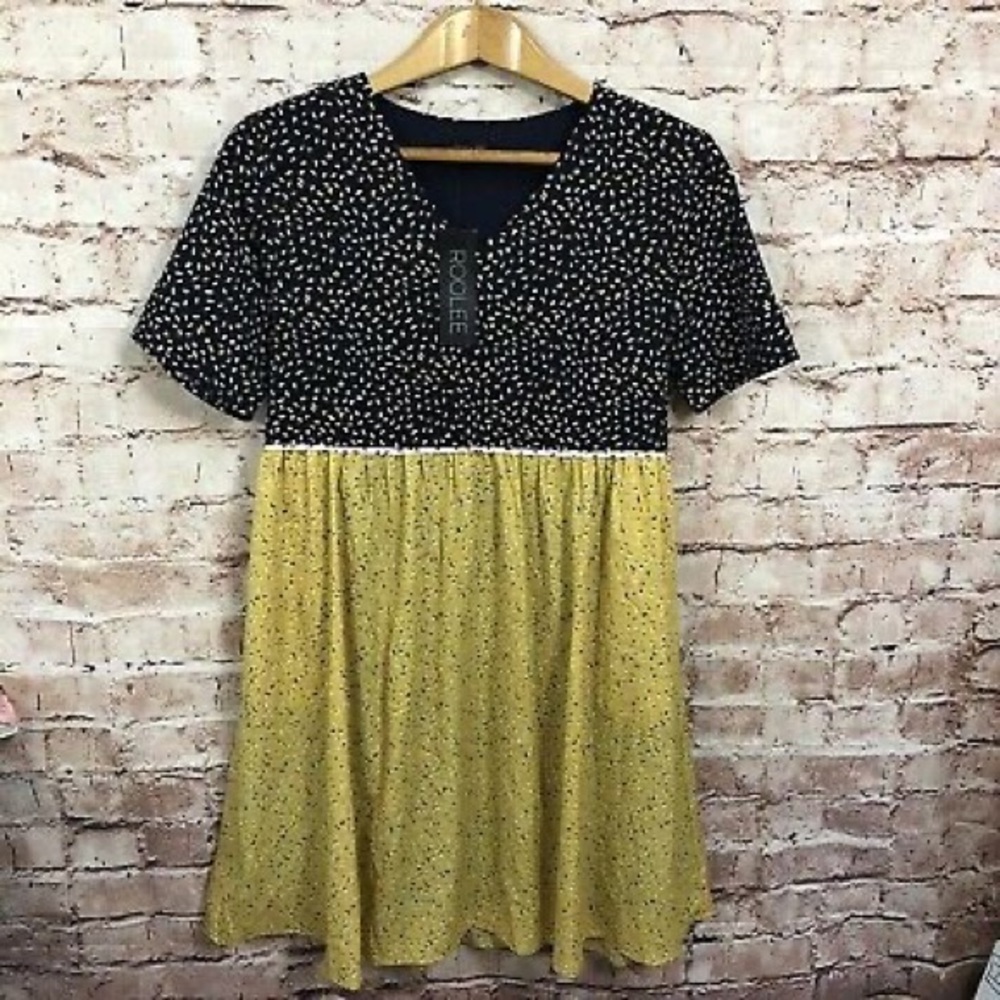 Roolee Printed Short Sleeve Dress